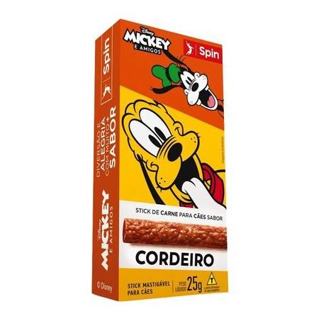 PALITOS MICKEY CAES 25G CORDEIRO