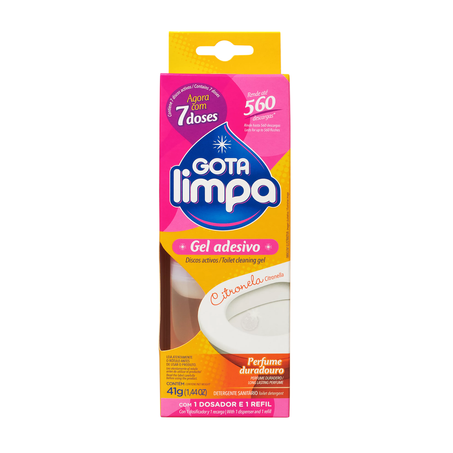 GEL ADESIVO 7X GOTA LIMPA CITRONELA 41G