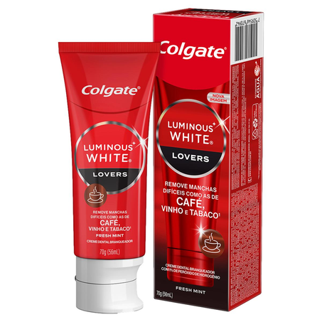 Creme Dental Colgate 70g - Luminous - Café