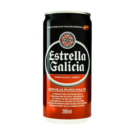 CERV ESTRELLA GALICIA LT 269ML LAGER
