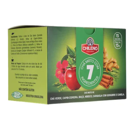 Cha chileno misto 7 ingredientes 15g 360-32