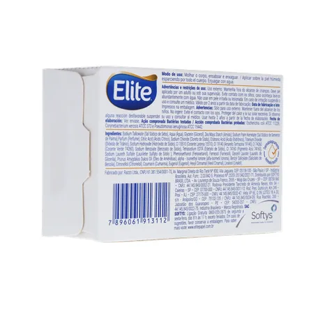 SABONETE EM BARRA ELITE ANTIBACTERIANO PROTEGE E HIDRATA CAIXA 85G 360-14