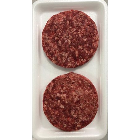 HAMBURGUER ARTESANAL DE CARNE BOVINA CONGELADO C/ 2 UNIDADES DE APROX 160G