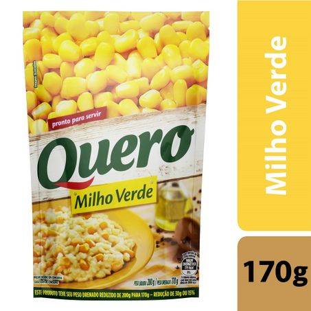 MILHO VERDE QUERO SACHE 170G