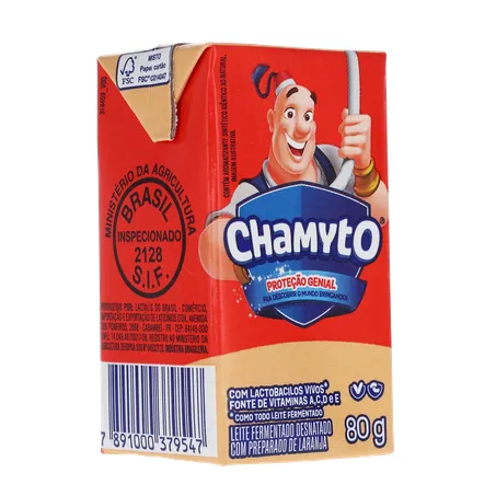 LEITE FERMENTADO NESTLÉ CHAMYTO TRADICIONAL TP 80G 360-32