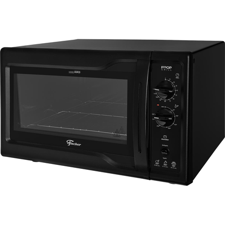 Forno Elétrico Fischer Pop Grill 127V - Capacidade 44 Litros - Assa, Gratina e Aquece - Ref. 34313-94808