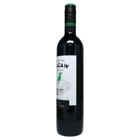 Vinho macaw tinto demi-seco tannat 750ml 360-5