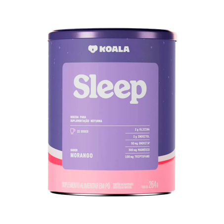 Suplemento Alimentar Koala Sleep Morango 264g
