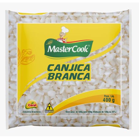Canjica Branca Carol pacote 400G