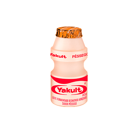 Leite Fermentado Yakult Pêssego (Unitário) 80g
