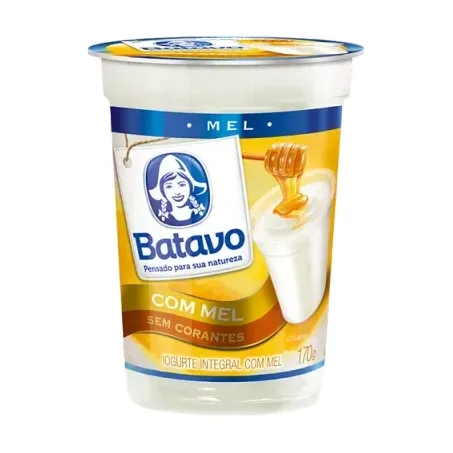 Iogurte Natural com Mel Batavo 170g