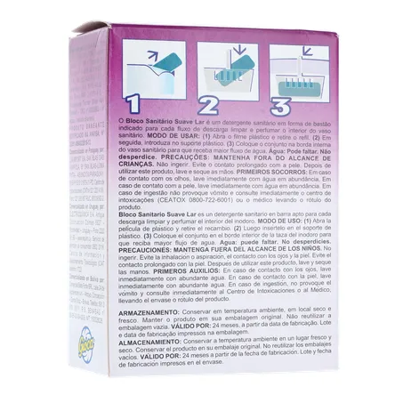 Desodorizante suavelar lavanda refil 35g 360-16