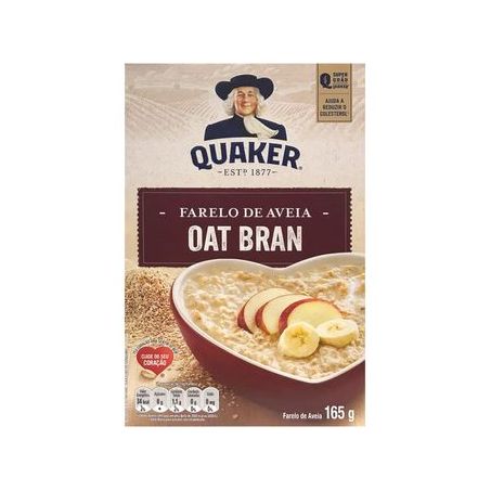 Farelo de Aveia Quaker Oat Bran Caixa 165gr