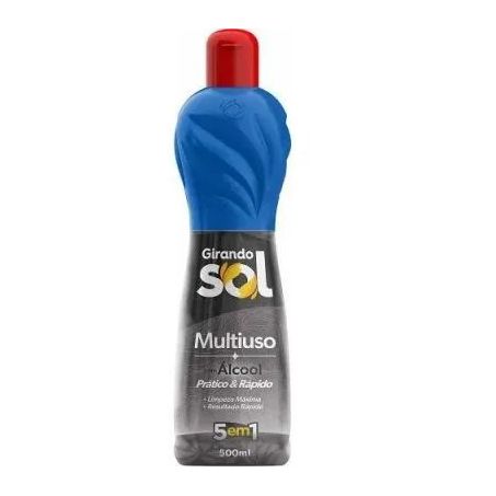 Limpador multiuso com alcool girando sol 500ml