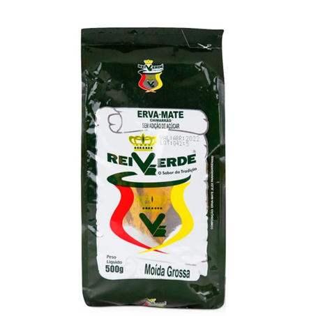 ERVA MATE REI VERDE MOÍDA GROSSA 500G 360-1
