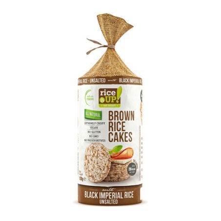 Biscoito arroz s/sal rice up 120g
