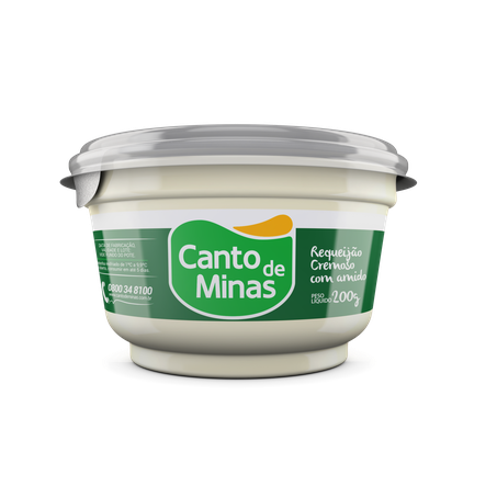 Requeijao canto de minas 200g tradicional