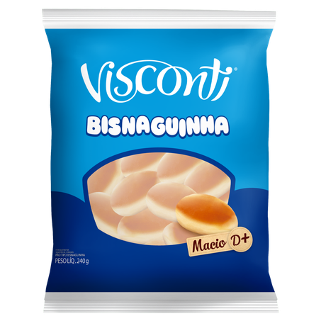 Pao visconti bisnaguinha 240gr