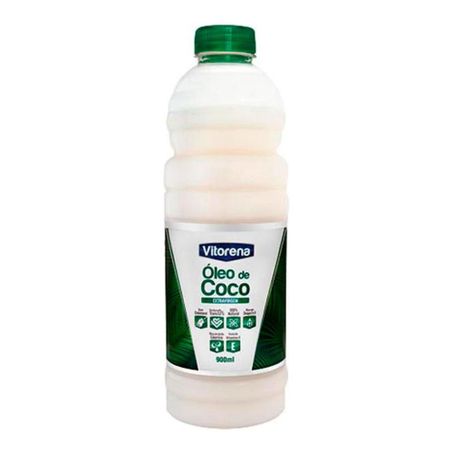 Óleo de coco extra virgem sem sabor vitorena