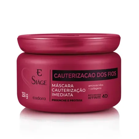 Eudora-mascara 250g 4d cauterizaçao fios