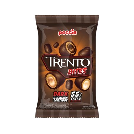 Chocolate Trento Bites Dark 40G
