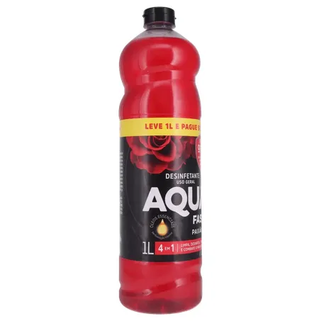 DESINFETANTE AQUAFAST PAIXAO LEVE+PAGUE- 1L 360-32