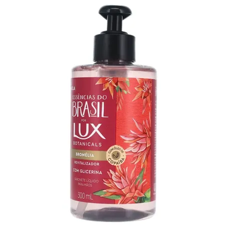 Sabonete Líquido Lux Botanicals Mão Revit Oleo de Bromélia Cop Pump 300Ml 360-4