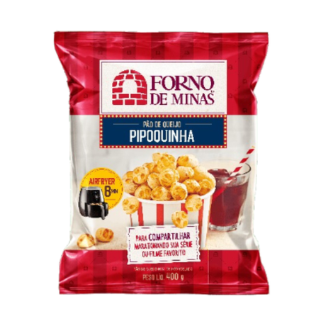 PAO QUEIJO FORNO MINAS 400G PIPOQ