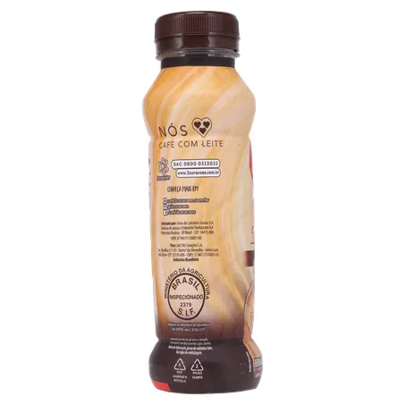 BEBIDA LACTEA 3 CORAÇÕES PINGADO 260ML 360-25