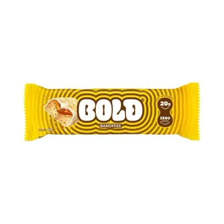 Barra de proteína bold banoffee 60g