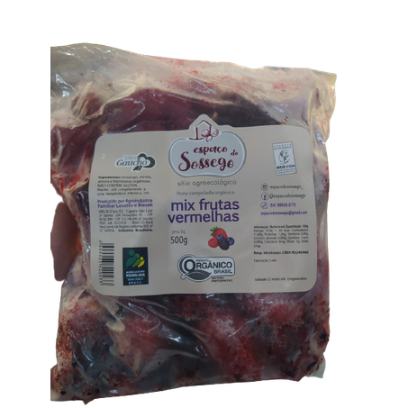 POLPA ESPAÇO DO SOSSEGO MIX FRUTAS VERMELHAS 500G