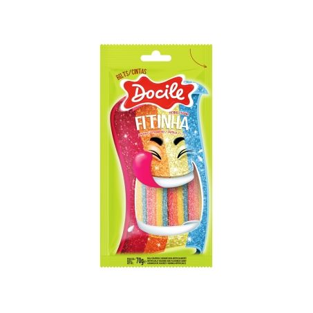 Bala Docile Regaliz Morango Citrico 70g