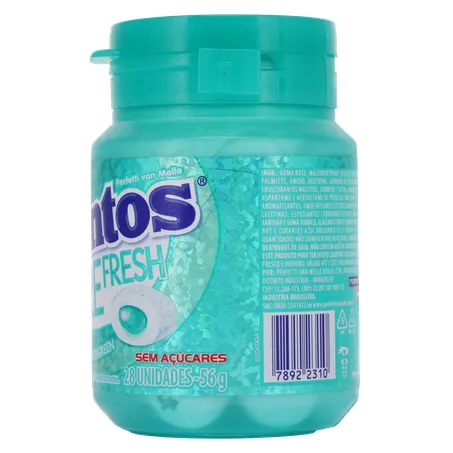 Goma De Mascar Mentos Pure Fresh S/Açúcar Wintergreen Pt 56g  360-8