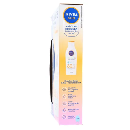 PROTETOR SOLAR NIVEA FPS 50 200ML GRÁTIS KIDS FPS 60 100ML 360-8