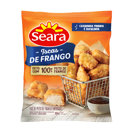 Iscas empanadas tradicional seara 300g