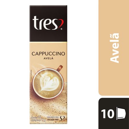 Cappuccino em Cápsula Avelã Tres