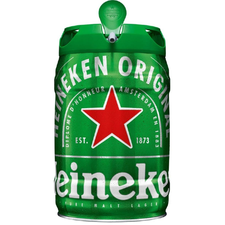 CERVEJA HEINEKEN ORIGINAL KEG 5L DRAFT BEER