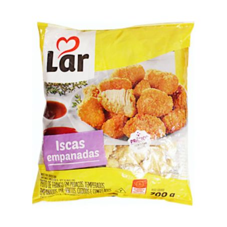 ISCAS DE FRANGO LAR EMPANADO  700G