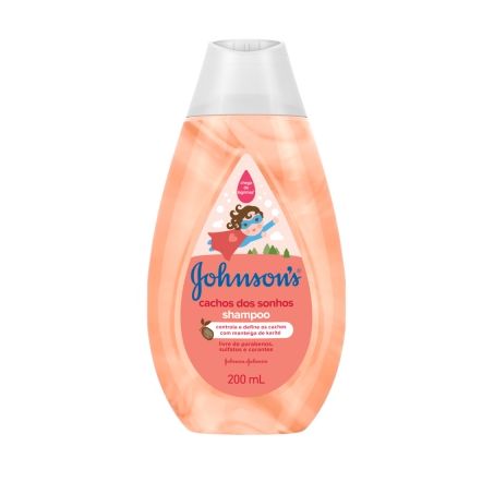 SHAMPOO BABY J&J 200ML CACHOS SONH