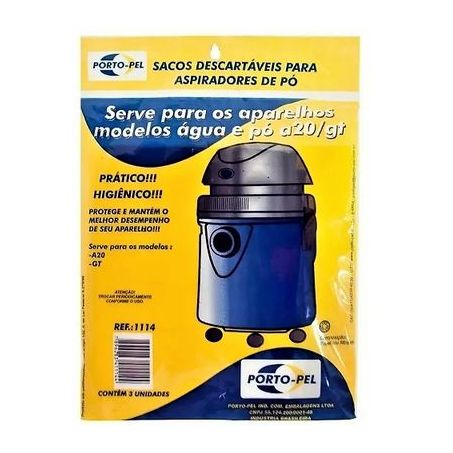 SACO P/ASPIR. PO P. PEL C/3 1114