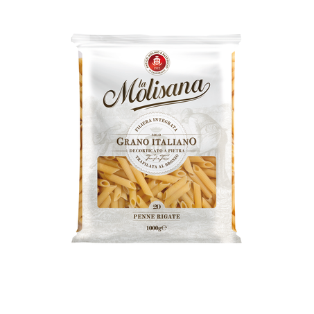 Massa La Molisana Grano Duro Penne Rigate 500G