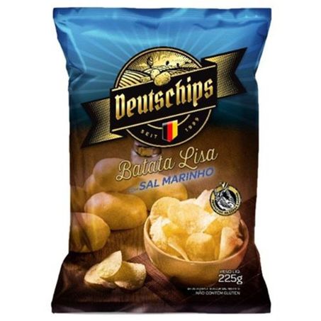 BATATA FRI DEUTSCHIPS LISA SAL MARINH 225G