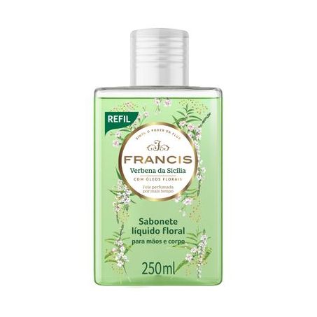Sabonete liquido floral verbena sicilia francis 250ml