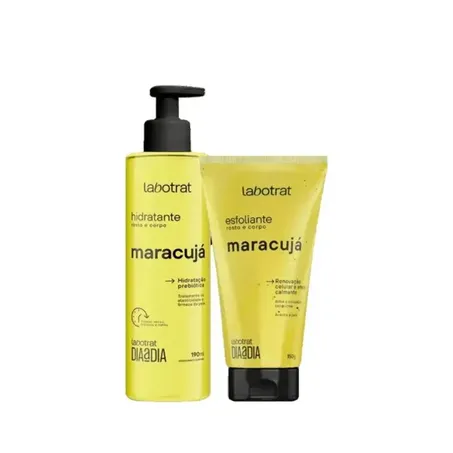 KIT ESFOLIANTE HIDRATANTE LABOTRAT MARACUJÁ DIA A DIA 360-1