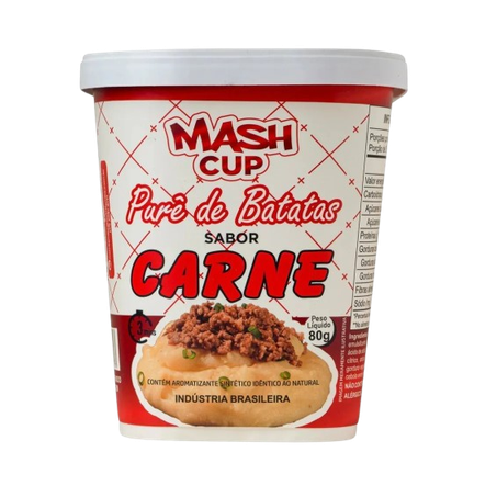 PURE DE BATATAS CARNE MASH CUP 80 G               