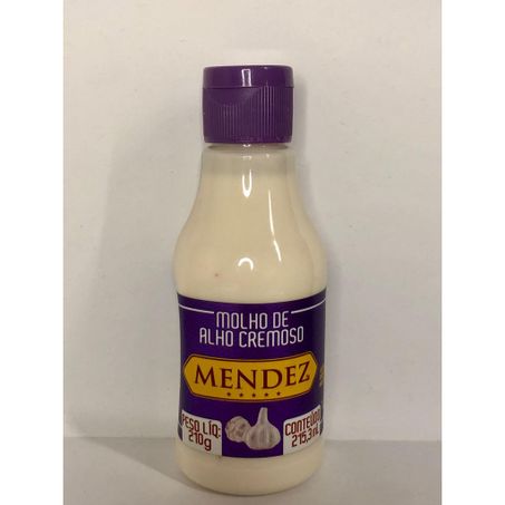 MOLHO ALHO MENDEZ CREM PIMENT 215ML