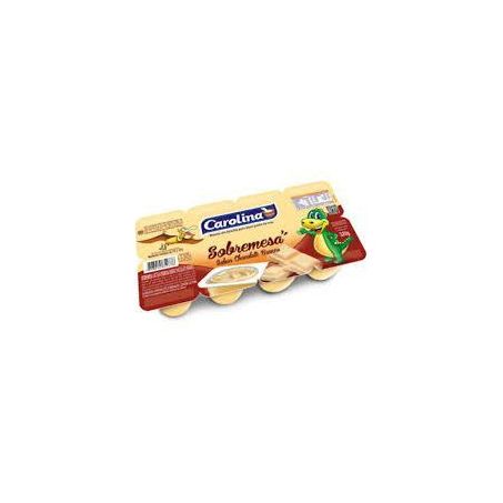 SOBREMESA LACTEA CHOC BCO CAROLINA 320G