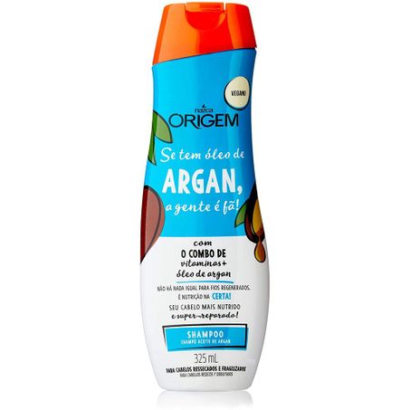 Sh Origem 325ml Argan