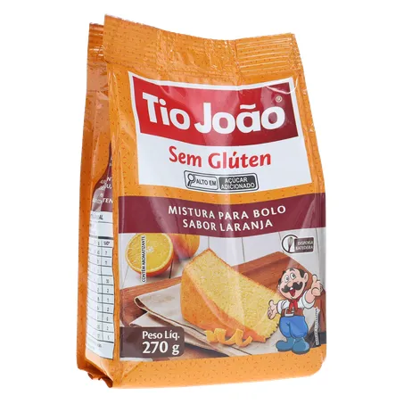 MISTURA BOLO TIO JOÃO LARANJA 270G 360-34