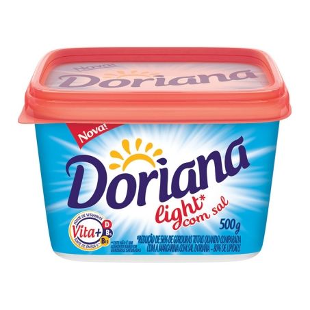 Margarina Doriana Light com Sal Pote 500G